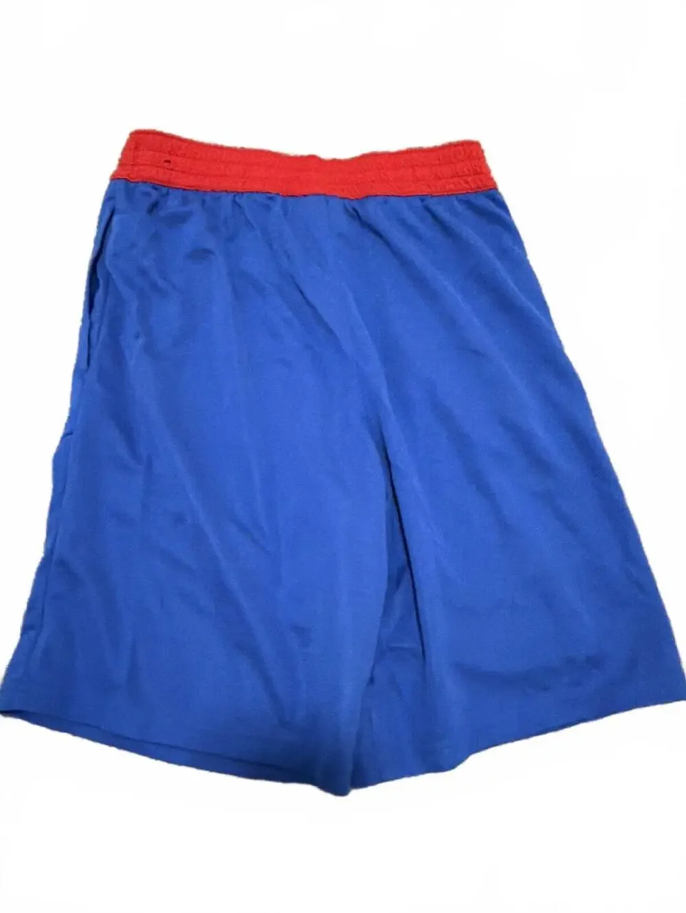 Nike Boys Blue Big Logo Dri-FIT Athletic Shorts XL